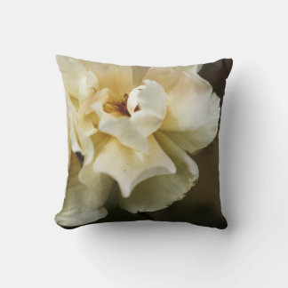 Flowered Throw Pillow