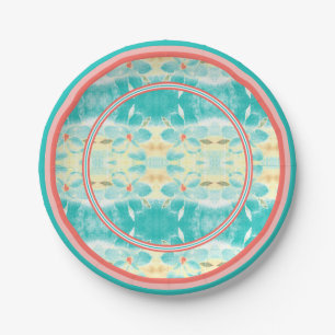 Flowered Wedding Day In Paper Plate