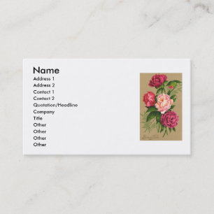 Floweres Business Card