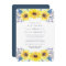 Flowerfields Baby Shower Invitation