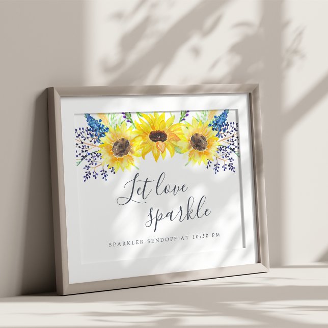 Flowerfields Wedding Sparkler Sendoff Sign (Creator Uploaded)