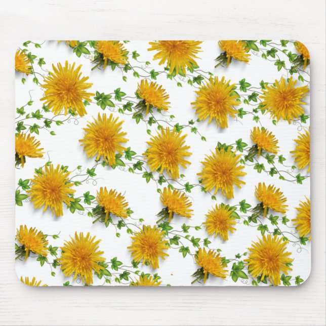 Flowerful Sunflower Mousepad (Front)