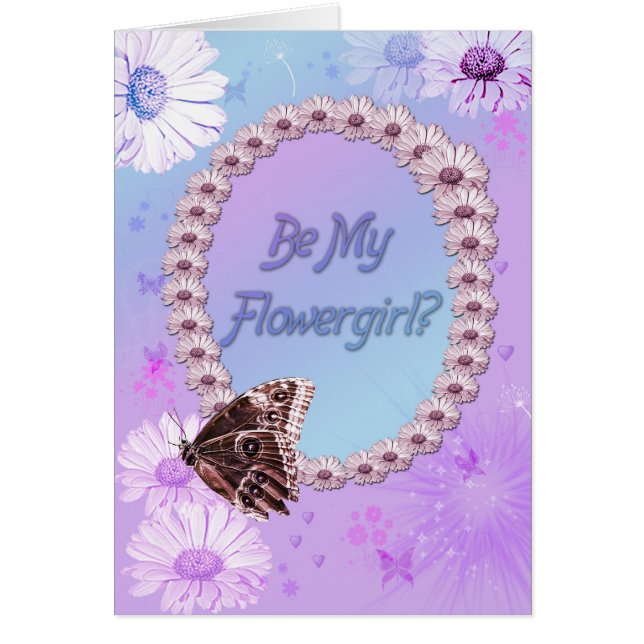 Flowergirl Invitation (Front)