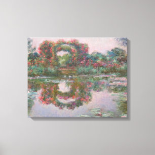 Flowering Arches, Giverny - Claude Monet - c1913 Canvas Print