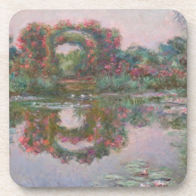 Flowering Arches, Giverny - Claude Monet - c1913 Coaster (Front)