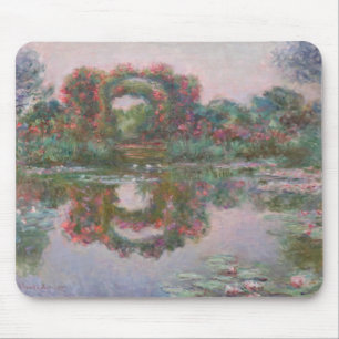 Flowering Arches, Giverny - Claude Monet - c1913.j Mouse Pad