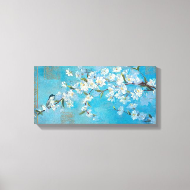 Flowering Branches Canvas Print (Front)