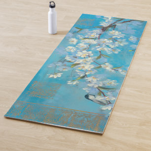 Flowering Branches Yoga Mat