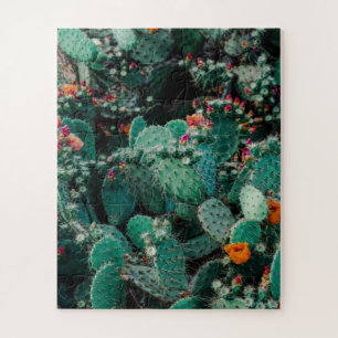 Flowering Cactus Plants Jigsaw Puzzle