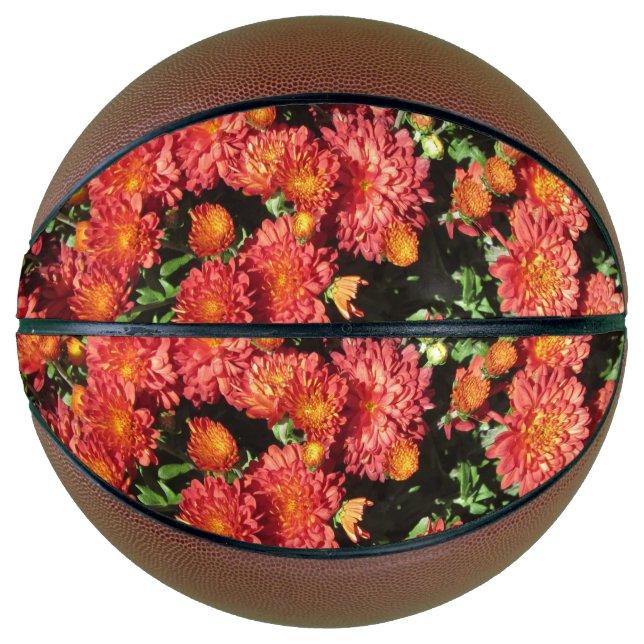 Flowering Chrysanthemum Basketball (Front)