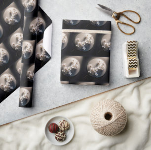 Flowering Dogwood Tree Branch Wrapping Paper
