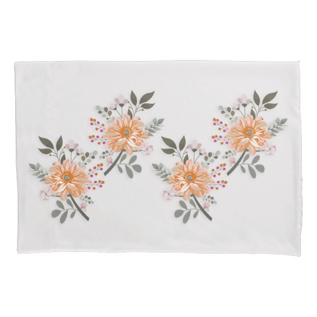 flowering duet pillowcase (Front)
