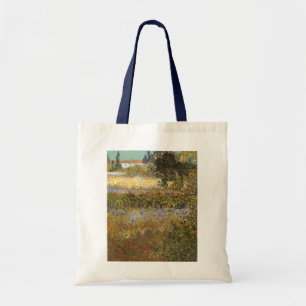 Flowering Garden by Vincent van Gogh Tote Bag