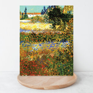 Flowering Garden France Vincent van Gogh Postcard