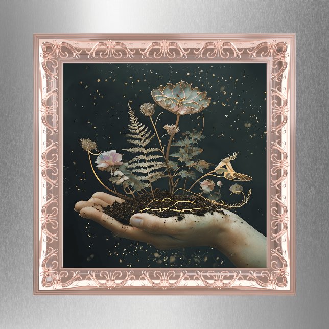 Flowering Garden in Hand Poster (Creator Uploaded)