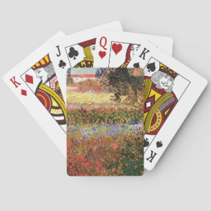 Flowering Garden,Vincent van Gogh. Playing Cards