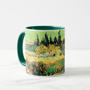 Flowering Garden with Path by Vincent van Gogh Mug