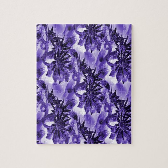 Flowering in Purple... Jigsaw Puzzle (Vertical)