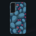 Flowering opuntia samsung galaxy case<br><div class="desc">I'd drawn opuntia cactus in my sketchbook,  then redrew and coloured them in Illustrator to make a pattern.</div>