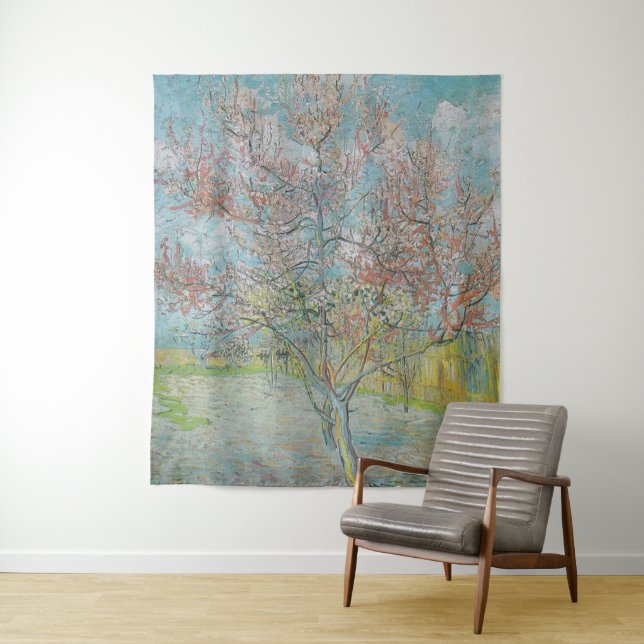 Flowering Peach Tree Tapestry (In Situ)
