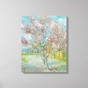 Flowering Peach Tree   Vincent van Gogh Canvas Print