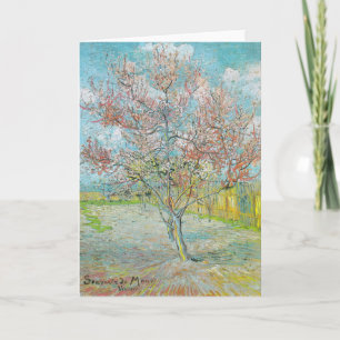 Flowering Peach Tree   Vincent van Gogh Card