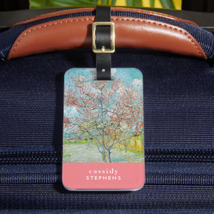 Flowering Peach Tree   Vincent van Gogh Luggage Tag