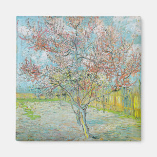 Flowering Peach Tree   Vincent van Gogh Magnet