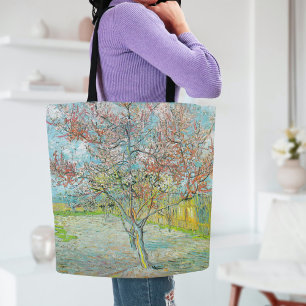 Flowering Peach Tree   Vincent van Gogh Tote Bag