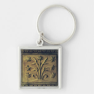 Flowering plant, detail panel key ring