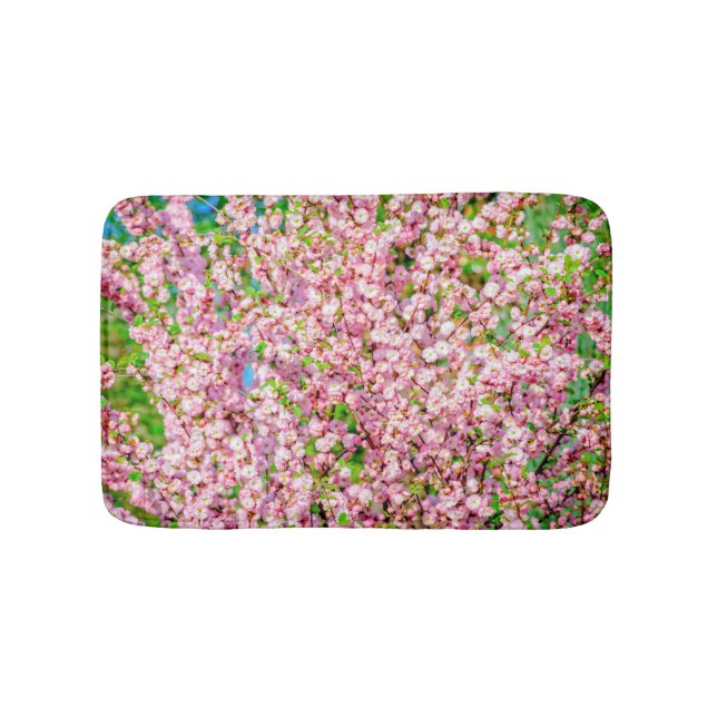Flowering Plum Bath Mat (Front)