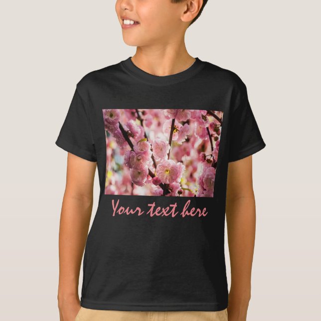 Flowering Plum - Pink Paradize T-Shirt (Front)
