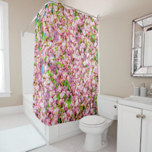 Flowering Plum Shower Curtain