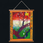 Flowering Plum Tree (after Hiroshige), Van Gogh Hanging Tapestry<br><div class="desc">Vincent Willem van Gogh (30 March 1853 – 29 July 1890) was a Dutch post-impressionist painter who is among the most famous and influential figures in the history of Western art. In just over a decade, he created about 2, 100 artworks, including around 860 oil paintings, most of which date...</div>