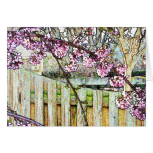 Flowering Plum Tree Branch