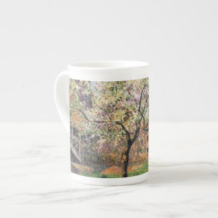 Flowering Plum Tree, Eragny Camille Pissarro Bone China Mug