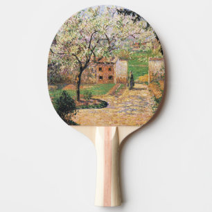Flowering Plum Tree, Eragny Camille Pissarro Ping Pong Paddle