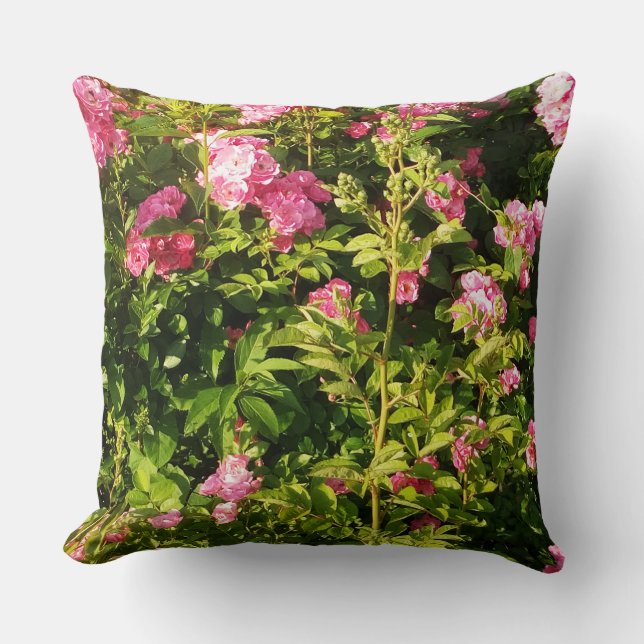 Flowering Rosarium Cushion (Front)
