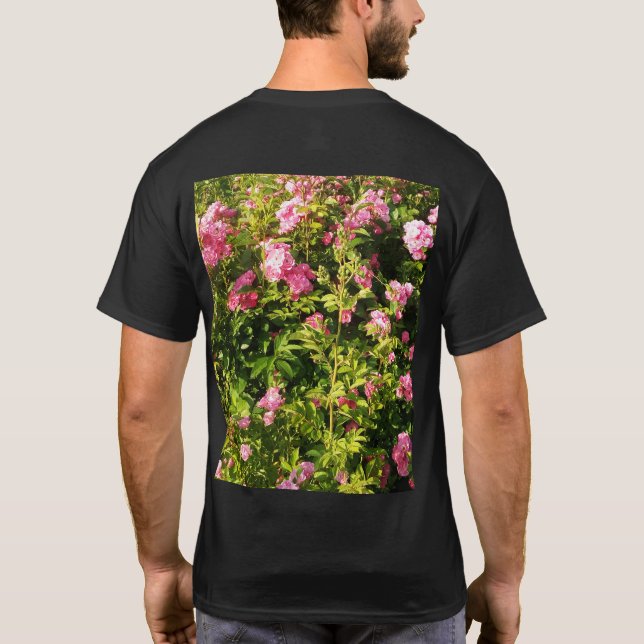 Flowering Rosarium  T-Shirt (Back)