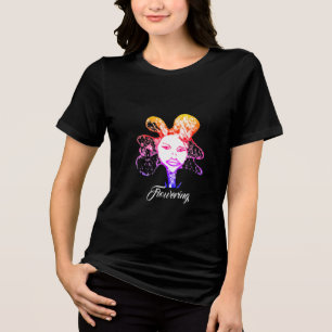 Flowering T-Shirt Tri-Blend Shirt