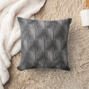 Flowering Tree Abstract Pattern Cushion