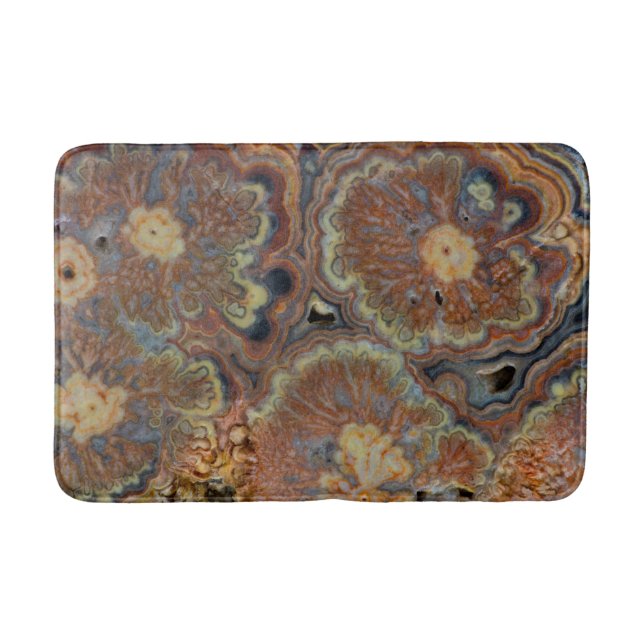 Flowering Tube Onyx Bath Mat (Front)