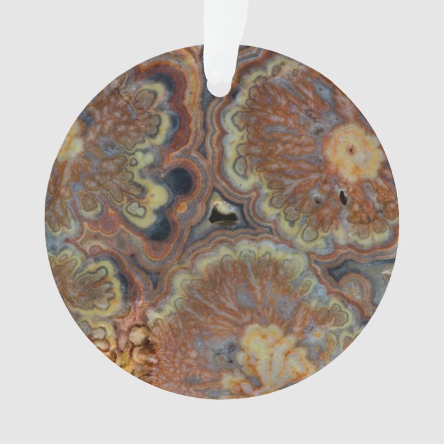 Flowering Tube Onyx Ornament (Front)