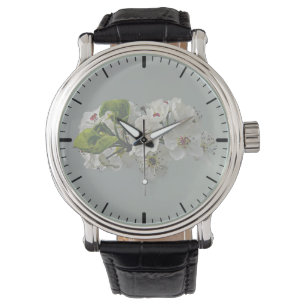 Flowering White Pear Blossoms Watch