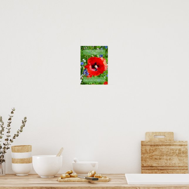 Flowering with the Feldenkrais Method - poster (Kitchen)