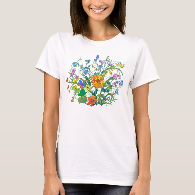 'FlowerMania' T-Shirt (Front)