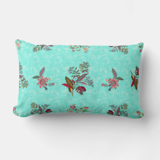 FlowerPattern Lumbar Cushion