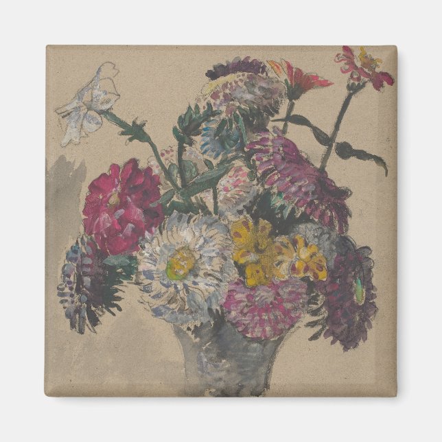 Flowers | 1843 magnet (Front)