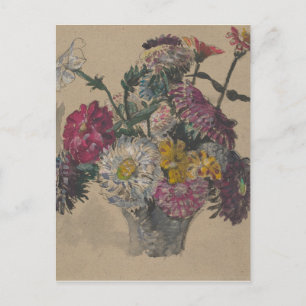 Flowers   1843 postcard