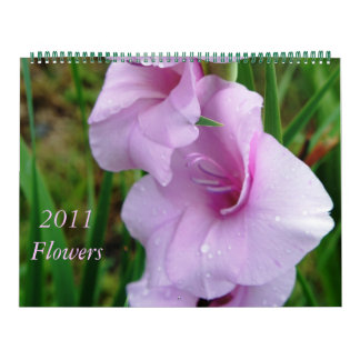 Flowers  2011 calendar